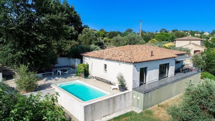 For Sale In Flayosc - Single-Storey Villa With Pool, Garage And Unobstructed View