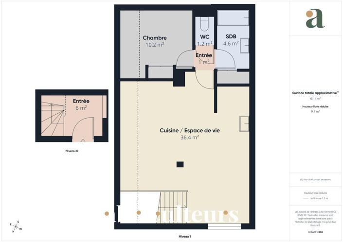 Image No.12-Appartement de 1 chambre à vendre à Survilliers
