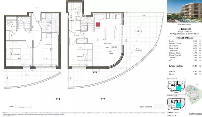 Image No.7-Appartement de 3 chambres à vendre