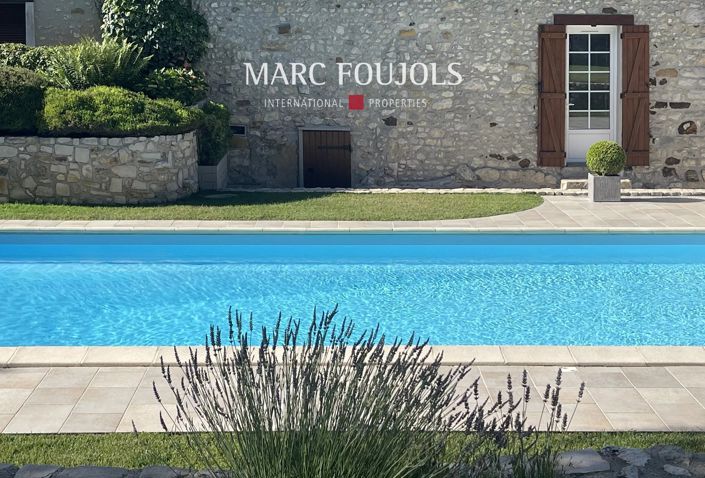 Charming 11-Room Stone House with Pool in Dormelles