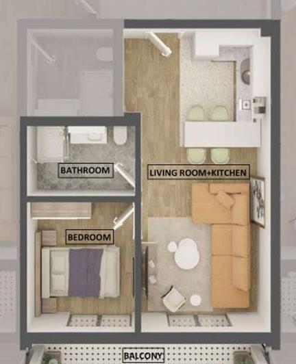 Image No.13-1 Bed Apartment for sale