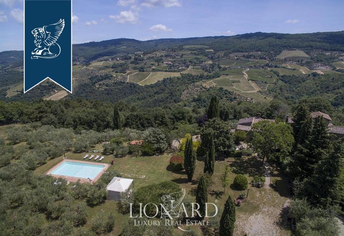 Image No.3-Maison de campagne de 7 chambres à vendre à Greve in Chianti