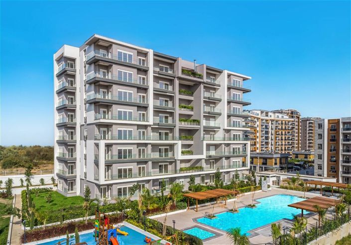 Apartment for Sale with Underfloor Heating in Aksu Antalya