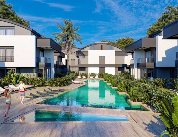 Villas with Private Pool and Nature Views in Konyaalti Antalya