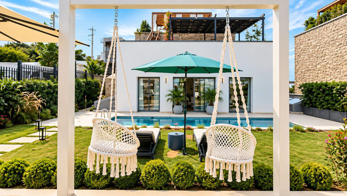 Detached Villas for Sale with Sea Views in Bodrum Mugla