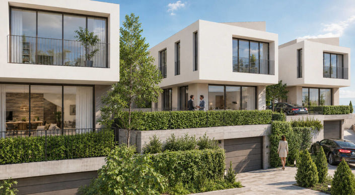 Detached Villas with Pools and Gardens in Mersin Yenisehir
