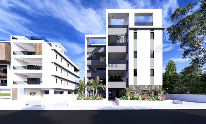 Image No.2-Appartement de 2 chambres à vendre à Aradippou