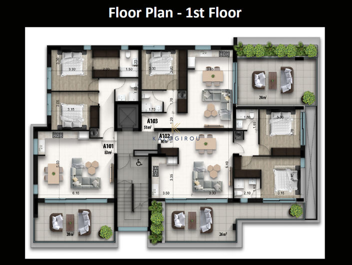Image No.17-1 Bed Apartment for sale