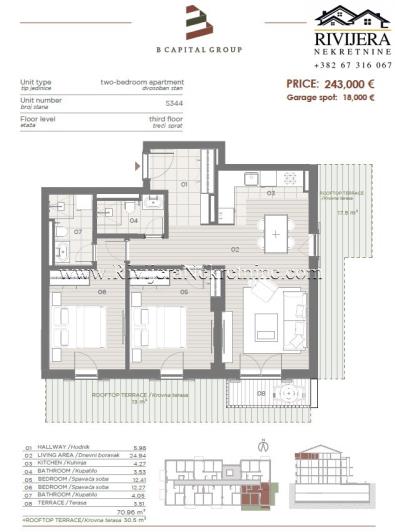 Image No.3-Apartamento con 2 dormitorios en venta