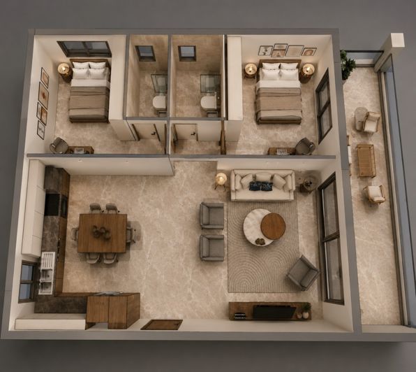 Image No.8-1 Bed Apartment for sale