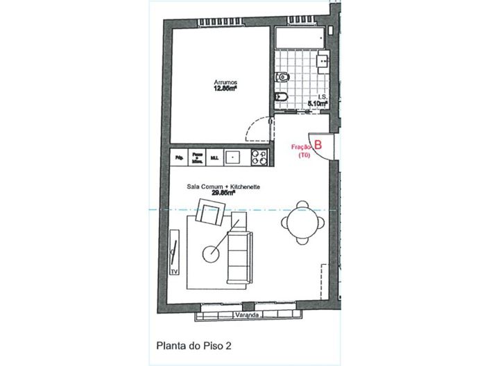 Image No.25-Appartement de 1 chambre à vendre à Nazaré