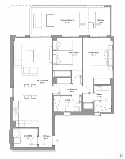 Image No.28-2 Bed Apartment for sale