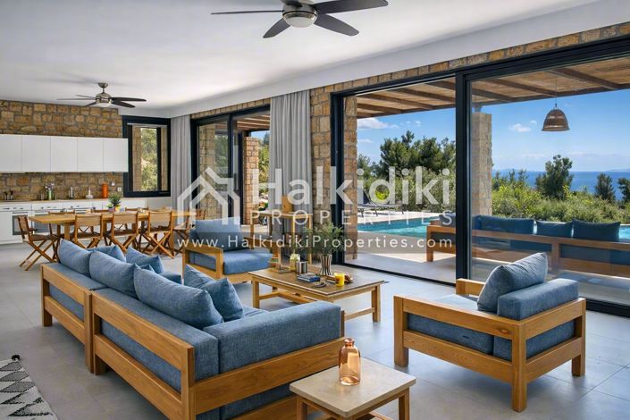 Image No.5-Villa de 4 chambres à vendre à Halkidiki
