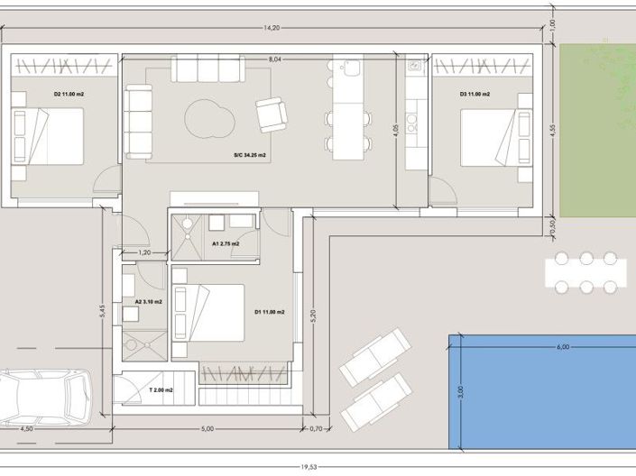 Image No.6-3 Bed Villa for sale