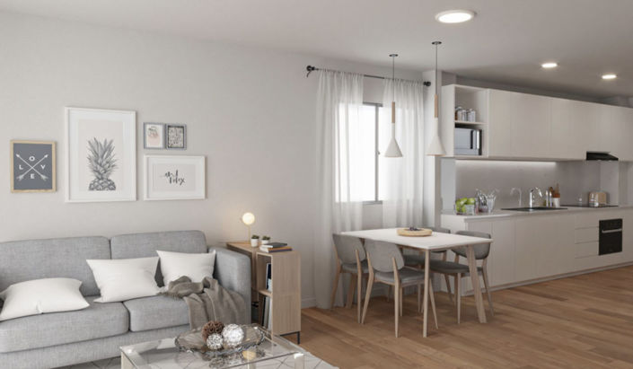 Image No.2-Appartement de 2 chambres à vendre