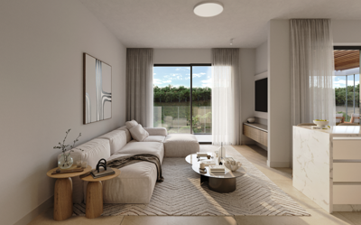 2 Bedroom City Apartments in Geroskipou